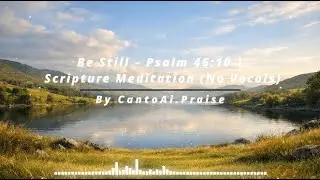 Be Still &ndash; Psalm 46:10 | Scripture Meditation (No Vocals)