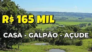 [634] CH&Aacute;CARA EM ROLANTE 9000M&sup2; CASA POMAR ANIMAIS A&Ccedil;UDE LINDO POR DO SOL R$ 165 MIL #chacara