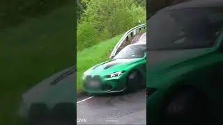 EXPENSIVE BMW M4 CS DRIFT FAIL AT THE N&Uuml;RBURGRING!