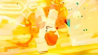 I thought my teammate was noob but...😳🥶 | Racket Rivals | #roblox #gaming #bacontoji 