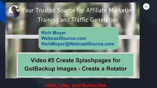 Video#5 Create a URL Rotator