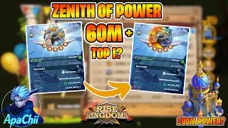 12 YEARS of speedups for Zenith of Power by Hervankt - Push to 200m Power, TOP1?! | Rise of Kingdoms
