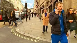 London Walk of Regent Street - Prestigious West End Shopping Destination
