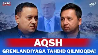 AQSH Grenlandiyaga tahdid qilmoqda! | INFOTERAPIYA