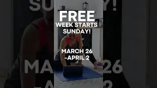 GET YOUR FREE WEEK OF VIRTUAL FITNESS CLASSES!
