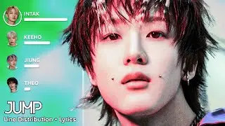 P1Harmony - JUMP - Line Distribution + Lyrics #p1harmony   #trending