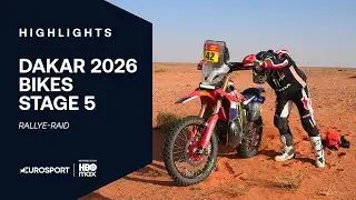 DAKAR 2026 - Le RÉSUMÉ de l'étape 5 (Motos)