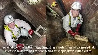 Fatberg on display at Museum of London
