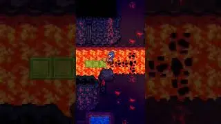 I thought I'm going fishing here 🤣 #stardewvalley #stardewgingerisland #stardewvolcanodungeon