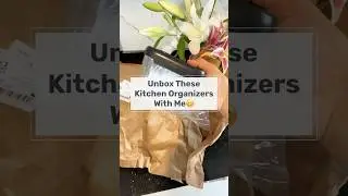 Unboxing perfect kitchen storage solution! ✨say goodbye to messy shelves with these airtight jars