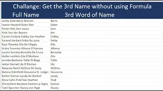 How to do Flash fill in Excel
