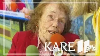 Marjorie Johnson's big 100 celebrated in the KARE Barn