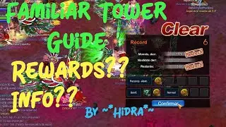 NEW FAMILY TOWER ACT 9 GUIDE | REWARDS & GAMEPLAY | NosTale English 2025 By ~*Hidra*~