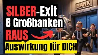 Silber wird GEFÄHRLICH – 8 Großbanken steigen aus (was sie dir NICHT sagen)