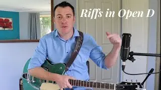 Original Guitar Riffs in Open D