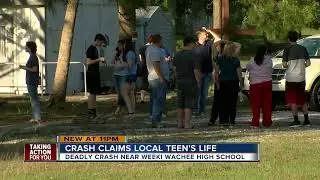 FHP investigating fatal crash involving two teenagers in Hernando County