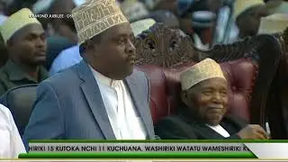 MKUU WA MKOA WA DAR ALIVYOTOA NENO LA SHUKRAN MBELE YA MGENI RASMI KTK
