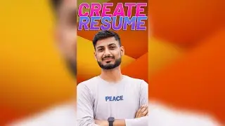 Create Perfect Resume in 5 Minutes | Free Resume Builde #Shorts #GeekyVikas #VGMShorts