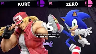 Kure (Terry/Marth) Vs Zero (Sonic) | Winners Round 2 | Smash Challenger Series ED. 4