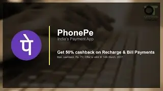 PhonePe | Get 50% cashback on Recharge and bill payments