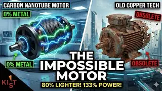 The Impossible Motor: A 100% Metal-Free Revolution in Electric Motors ---
