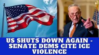 US goes on partial Shutdown to stop excessive violence by ICE - Senate Democrats Immigration stance