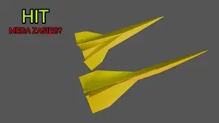 how to make a paper concorde that flies,