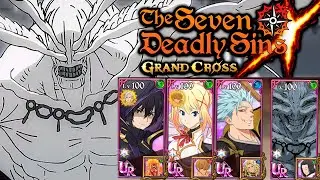 TIME DO MAHORAGA NO GRAND CROSS! SUBSLOT É DIVINO E SE ADAPTA! - The Seven Deadly Sins Grand Cross