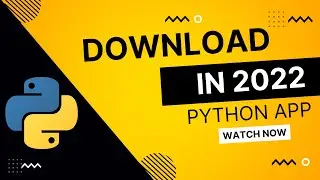 How to download python app