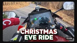 Christmas Eve ride on my 04 Yamaha R1