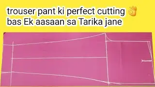 XL Size Palazzo Pant Cutting and Stitching in Tamil /How to pant trouser cutting tips for beginners 