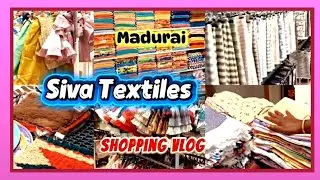 Madurai-ல இவ்வளவு Collection-னா ? 😱 | Shiva Textiles Shopping | Tamil #maduraishopping 