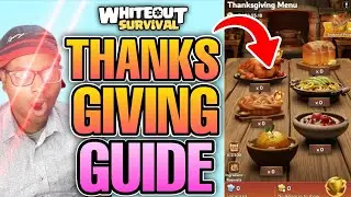 New Event Thanksgiving Sneak Peak - Whiteout Survival