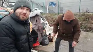 Bezdomni codzienne porządki