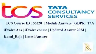 55220 TCS Answers | 55220 Course Answers | 55220 TCS Answers PDF | updated | Module Answers GDPR