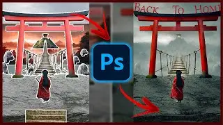 Back to Home | Cinematic Digital Art (Photoshop Composite)