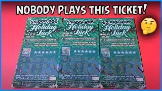 NOBODY PLAYS THIS TICKET!! TAKING MY CHANCE AT THE $10 HOLIDAY LUCK!