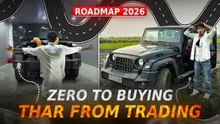 Zero To Buying Thar From Trading | My Trading Journey Roadmap 2026 | Trader Midas 