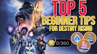 5 советов для новичков по Destiny Rising: простые 5-звездочные персонажи, прокачка, развитие и мн...