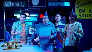 Frat Party Fight Scene - Hawk, Kyler, Miguel & Demetri [4K UHD] | Cobra Kai Season 6 | CobraKClips |