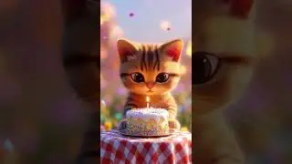 Happy Birthday #birthday #happybirthday #cat #music #cute #shorts #trending #funny #shortvideo
