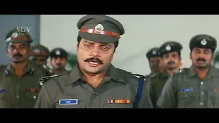 Saikumar Explaining Bengaluru Situation to CM | Bangalore Bandh Kannada Movie Scenes | Part-8