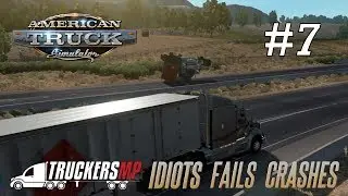 ATS - Multiplayer | Idiots, Crashes, Fails, Traffic Jam,...#7