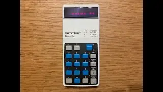 Testing Out a 1974 Sinclair Scientific Calculator