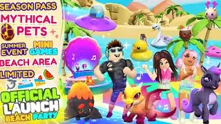 Beach update official launch of ropets