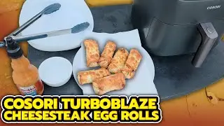 Cheesesteak Egg Rolls - Cosori TurboBlaze Air Fryer
