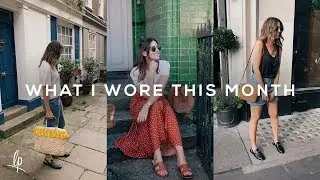 WHAT I WORE THIS MONTH | Lily Pebbles