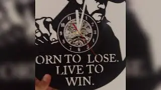 Motorhead vinyl record wall clock