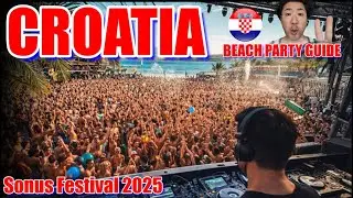 【Nightlife Zrće Beach】No Break, 5 Days, Croatia&rsquo;s Party Hell! Never Doing This Again! クロアチア5日間皆勤賞した件