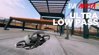 AVATA 2 Ultra Low Pass Freestyle | DJI AVATA2 FPV | Manual mode | One Take
